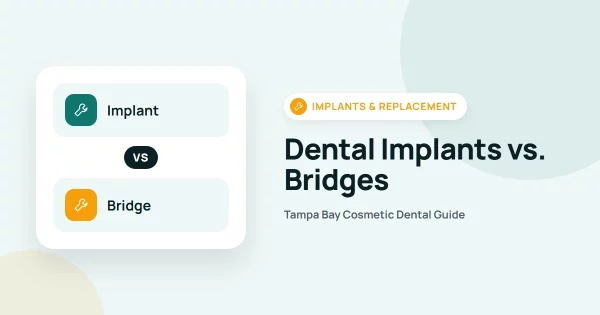 Dental Implants vs. Bridges