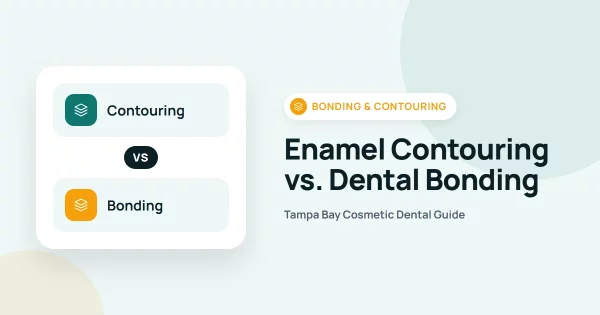 Enamel Contouring vs. Dental Bonding