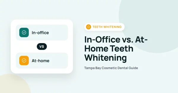 In-Office vs. At-Home Teeth Whitening
