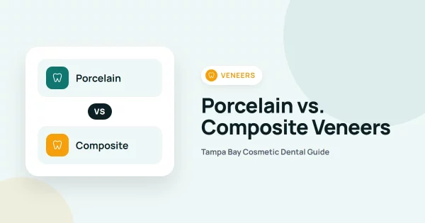 Porcelain vs. Composite Veneers